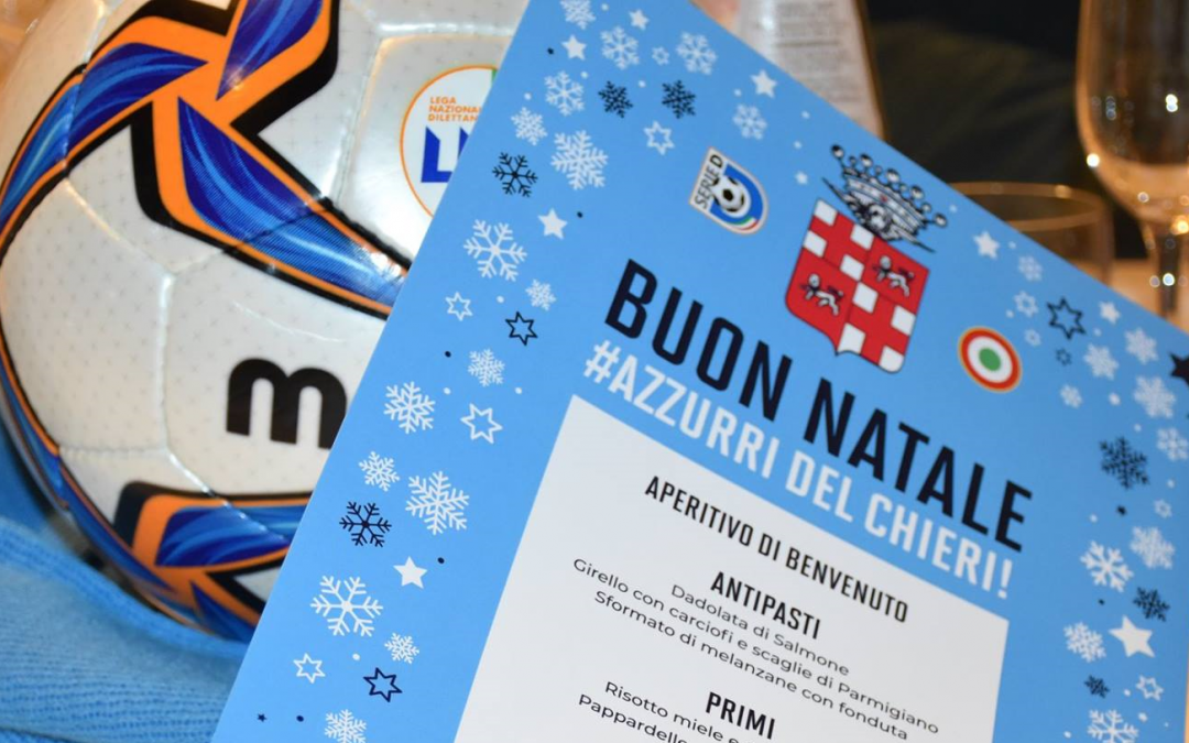 Buon Natale #Azzurri del Chieri!