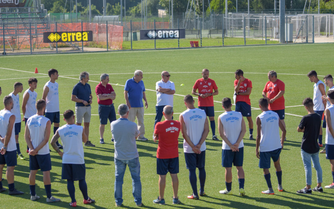 Primo allenamento degli Azzurri
