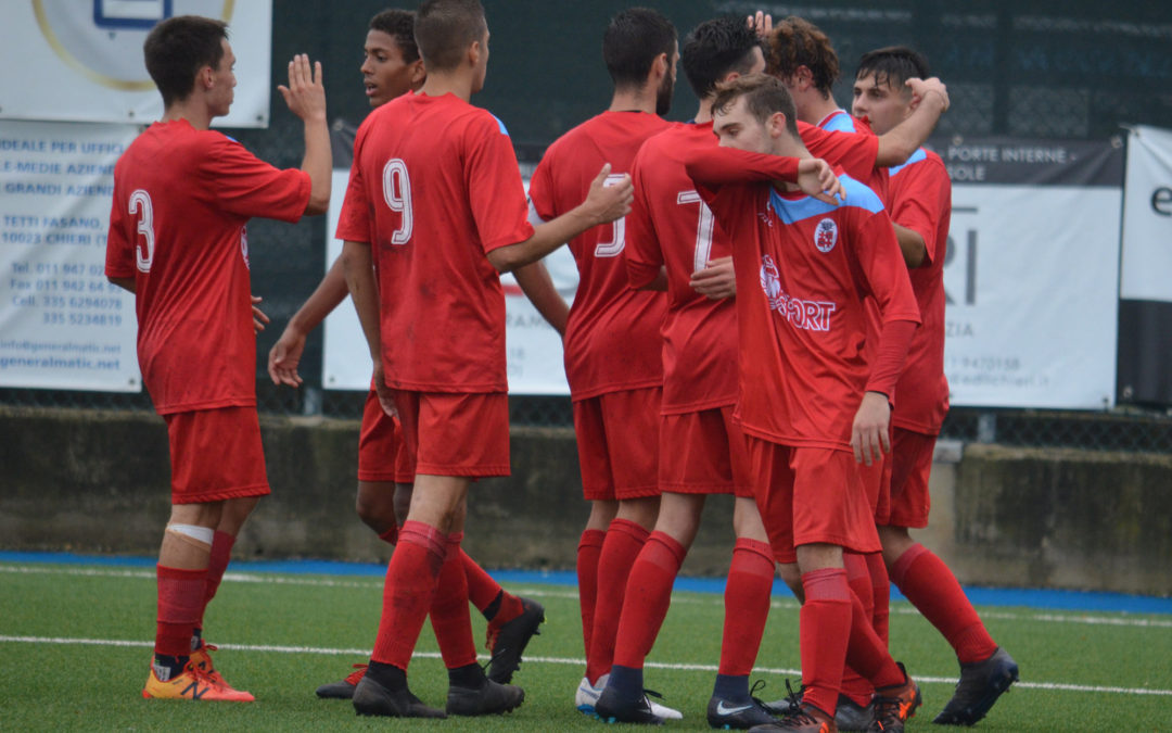 Chieri Juniores sempre leader grazie al 4-2 sul Milano City