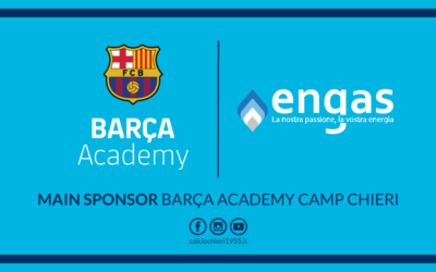 Engas è Main Sponsor del Barça Academy Camp