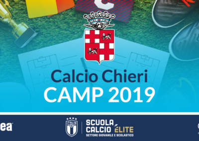 Pronti per una nuova edizione del CALCIO CHIERI CAMP