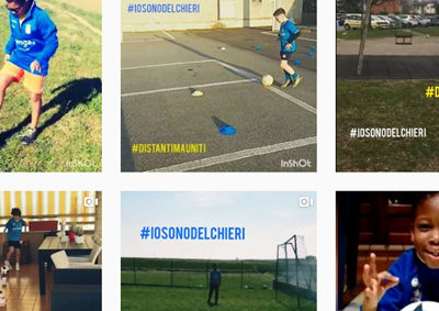 #DistantiMaUniti : la passione dei ragazzi del Chieri non la ferma nessuno