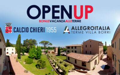 “OpenUp, bonus vacanza alle terme” con AllegroItalia Terme Villa Borri