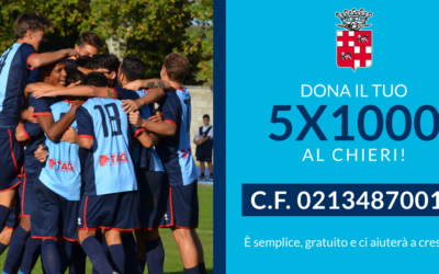 Dona il tuo 5×1000 al Chieri!