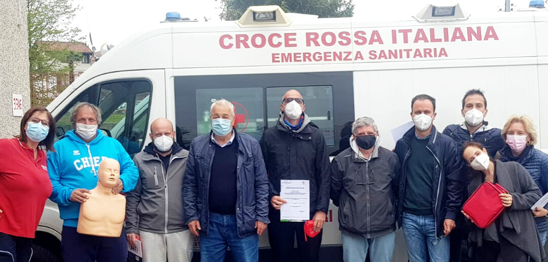 Corso per l’uso del defibrillatore, Chieri sempre attento al tema sicurezza