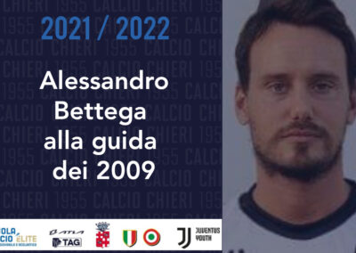 Alessandro Bettega guiderà un gruppo dei 2009: “I tecnici delle giovanili hanno una responsabilità enorme”