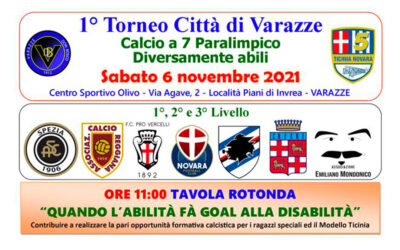 Chieri For Special in campo per il 1° Torneo Città di Varazze