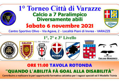 Chieri For Special in campo per il 1° Torneo Città di Varazze