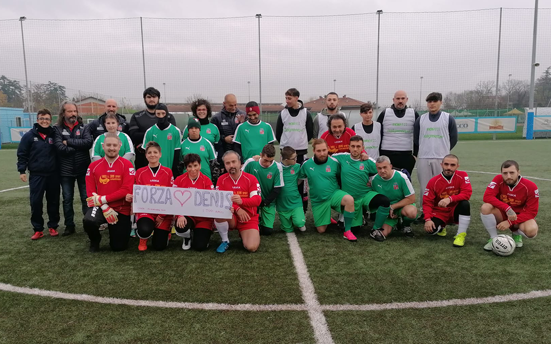 Tutti in campo per il primo triangolare di Calcio Unificato al Rosato