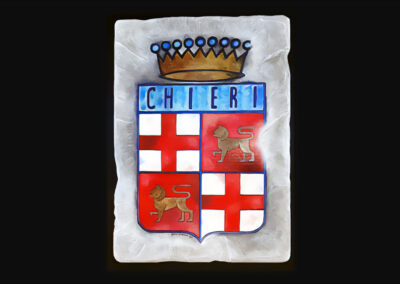 Il nostro stemma, protagonista nell’opera dell’artista Andrione