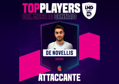 Chieri eSports: Davide de Novellis, Miglior Giocatore del mese di gennaio