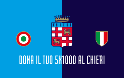 Dona il tuo 5×1000 e sostieni il Chieri