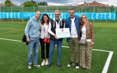 Inaugurata l’area portieri Beppe Guarise al Rosato