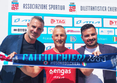 Pierluigi Ciletta responsabile della Scuola Calcio azzurra