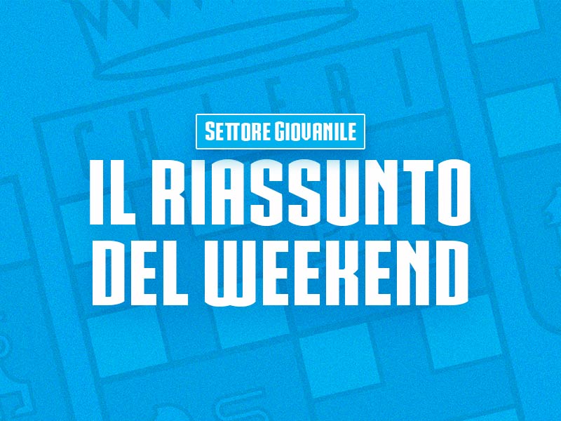 Il weekend del settore giovanile