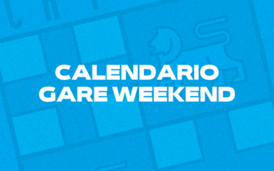 Calendario gare del weekend